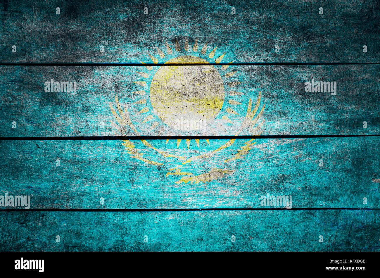 wooden texture surface with old painted flag Stock Photo - Alamy