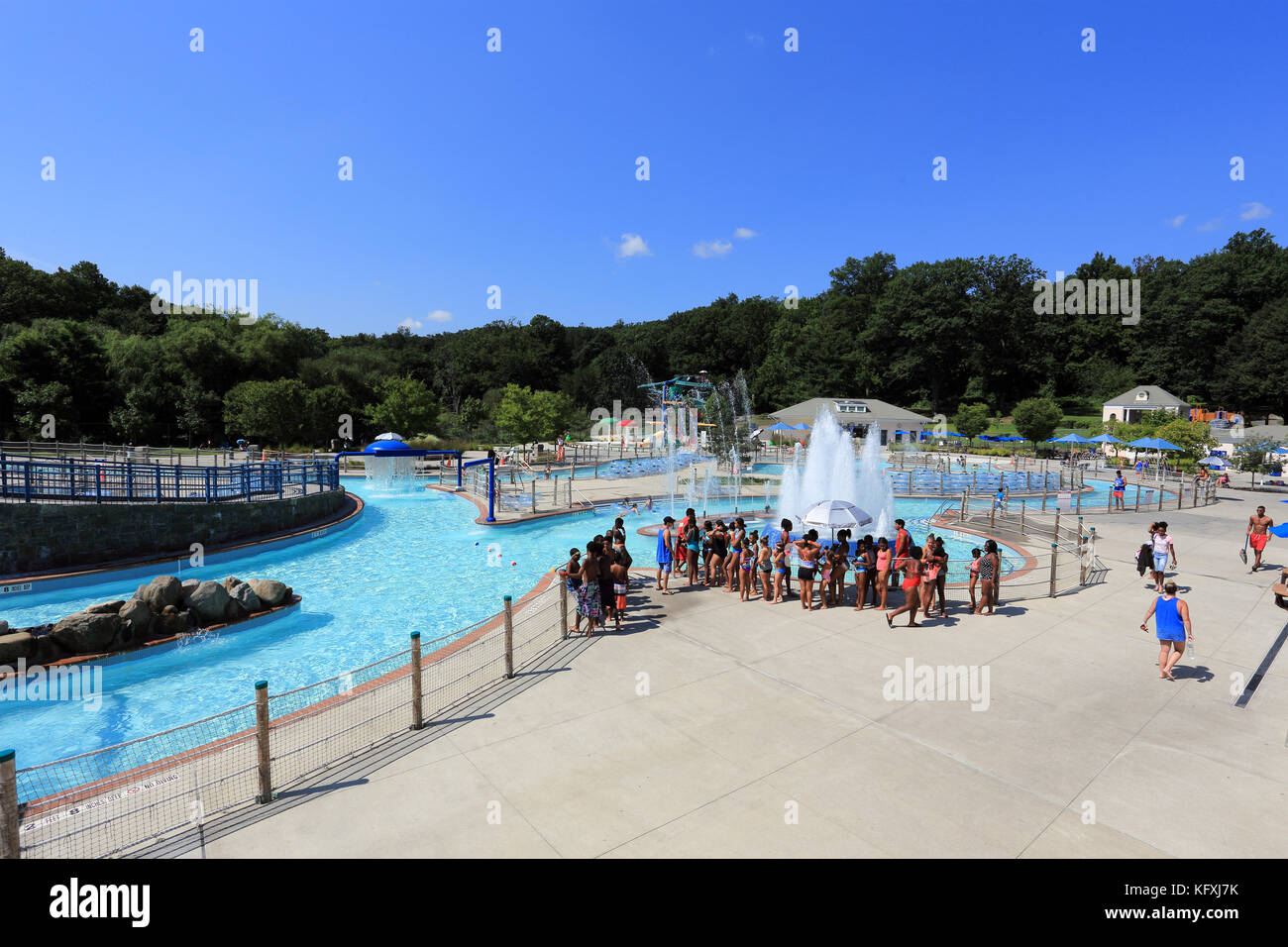 Tibbetts Brook Park Yonkers New York Stock Photo Alamy