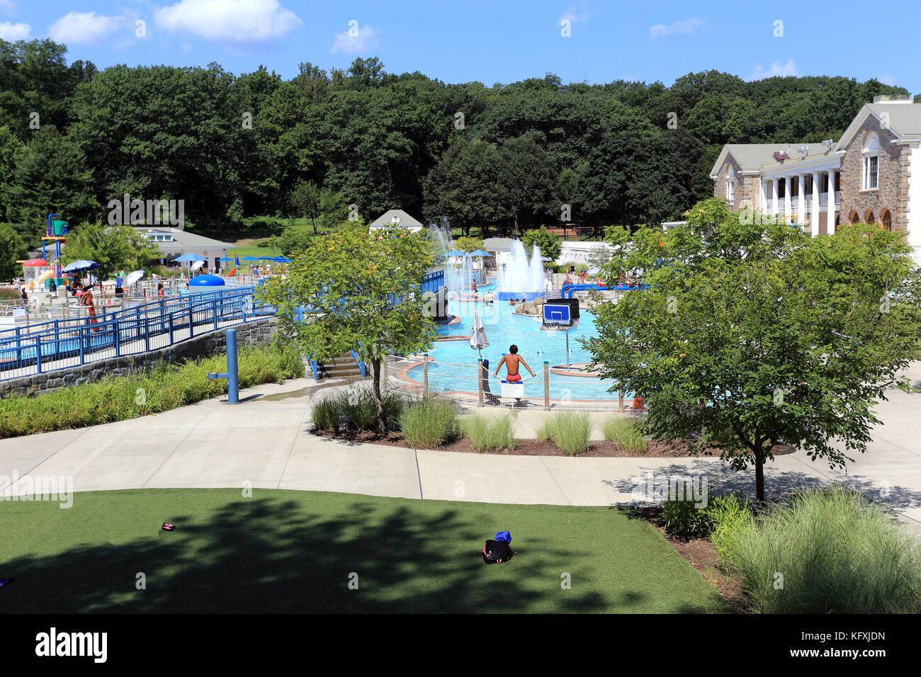 Tibbetts Brook Park Yonkers New York Stock Photo Alamy