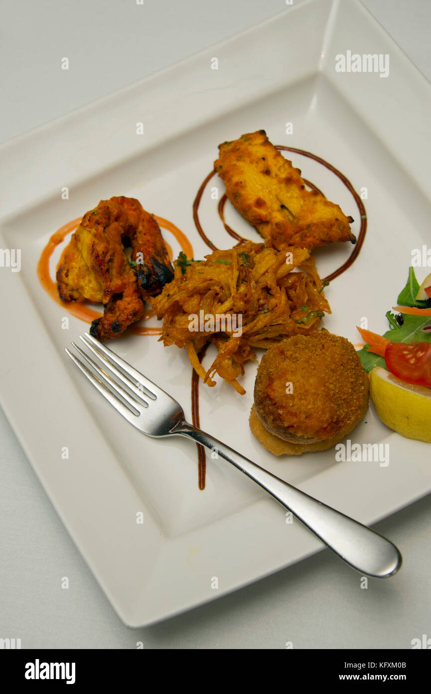 Goa Balti Indian Restaurant Stock Photo Alamy