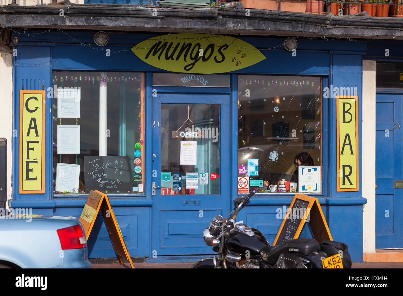 Mangos Cafe Bar, Hastings, East Sussex Stock Photo Alamy