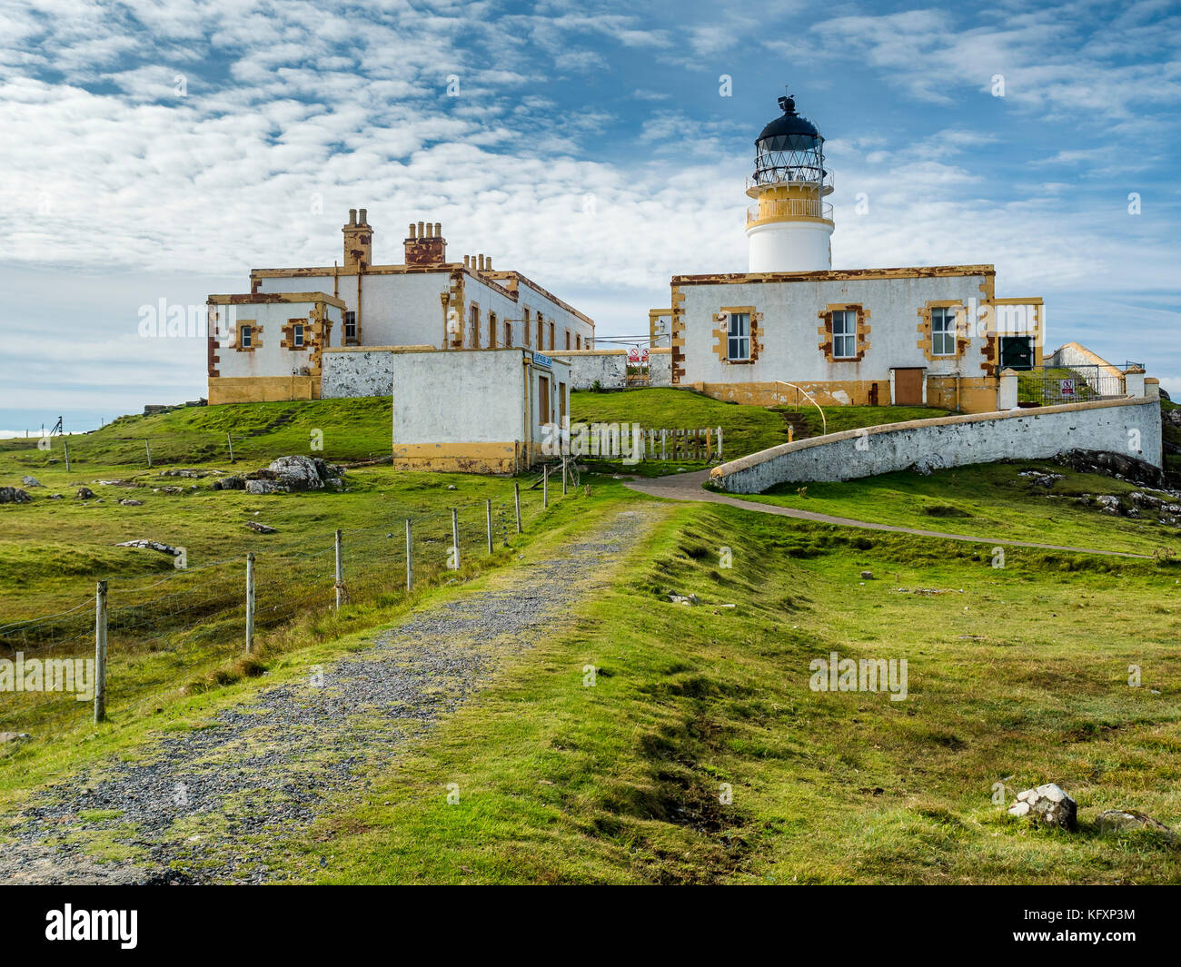 Lighthouse Neist Point, Isle of Skye National Park, Scotland, Great Britain Stock Photo