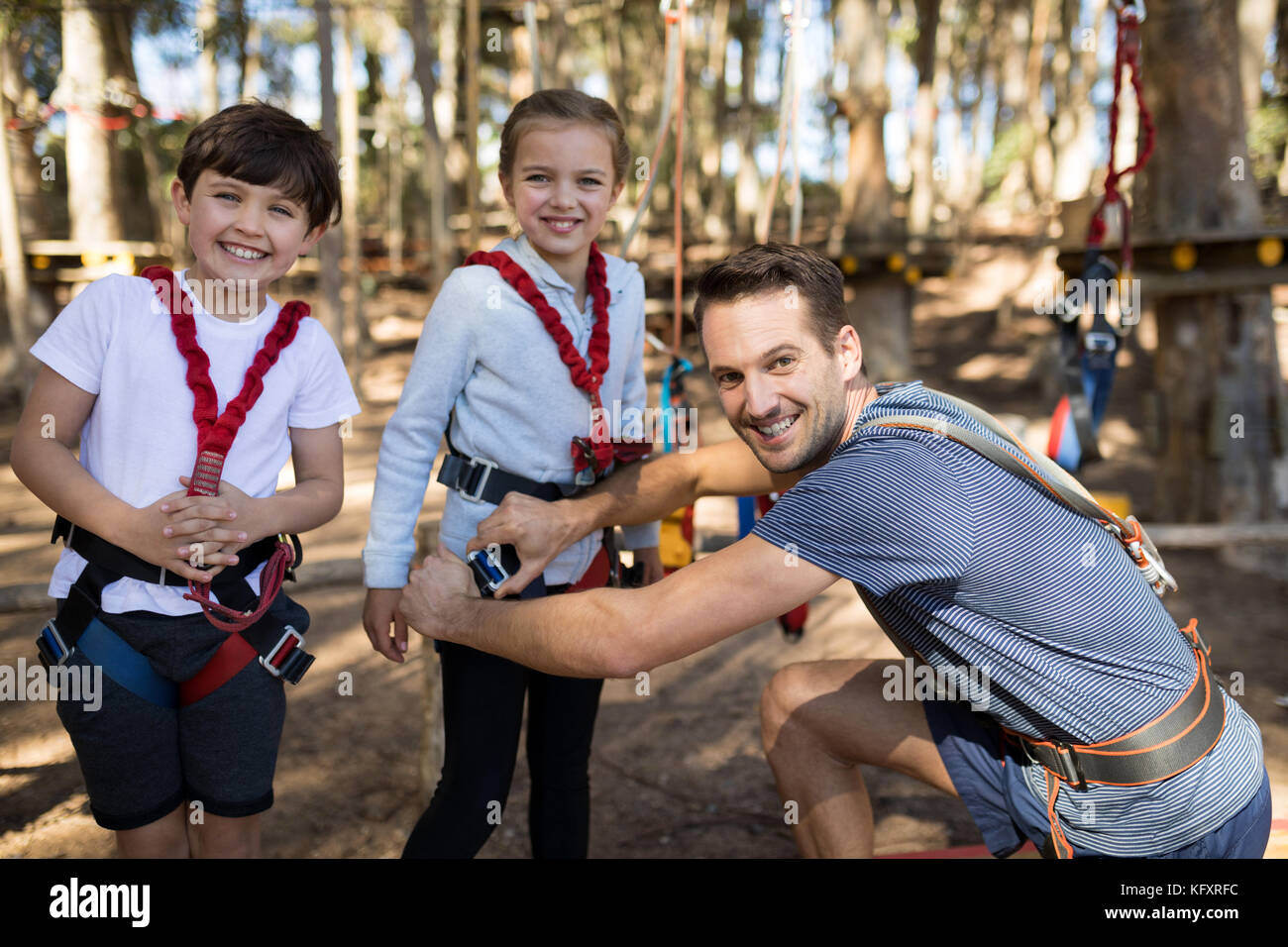 Boy wearing harness hi-res stock photography and images - Alamy