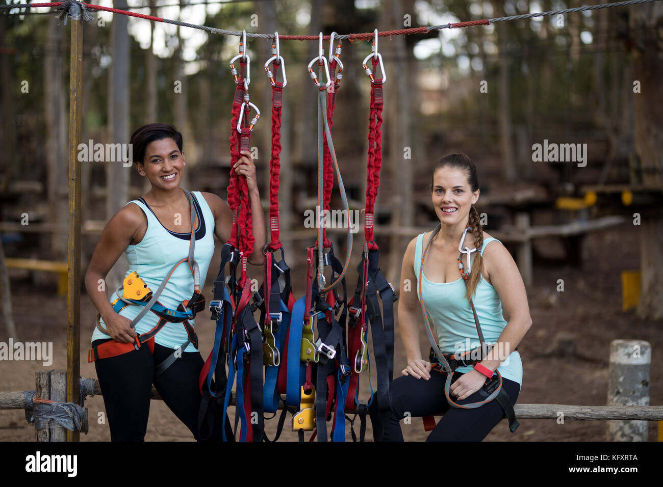 Hanging in harness hi-res stock photography and images - Alamy
