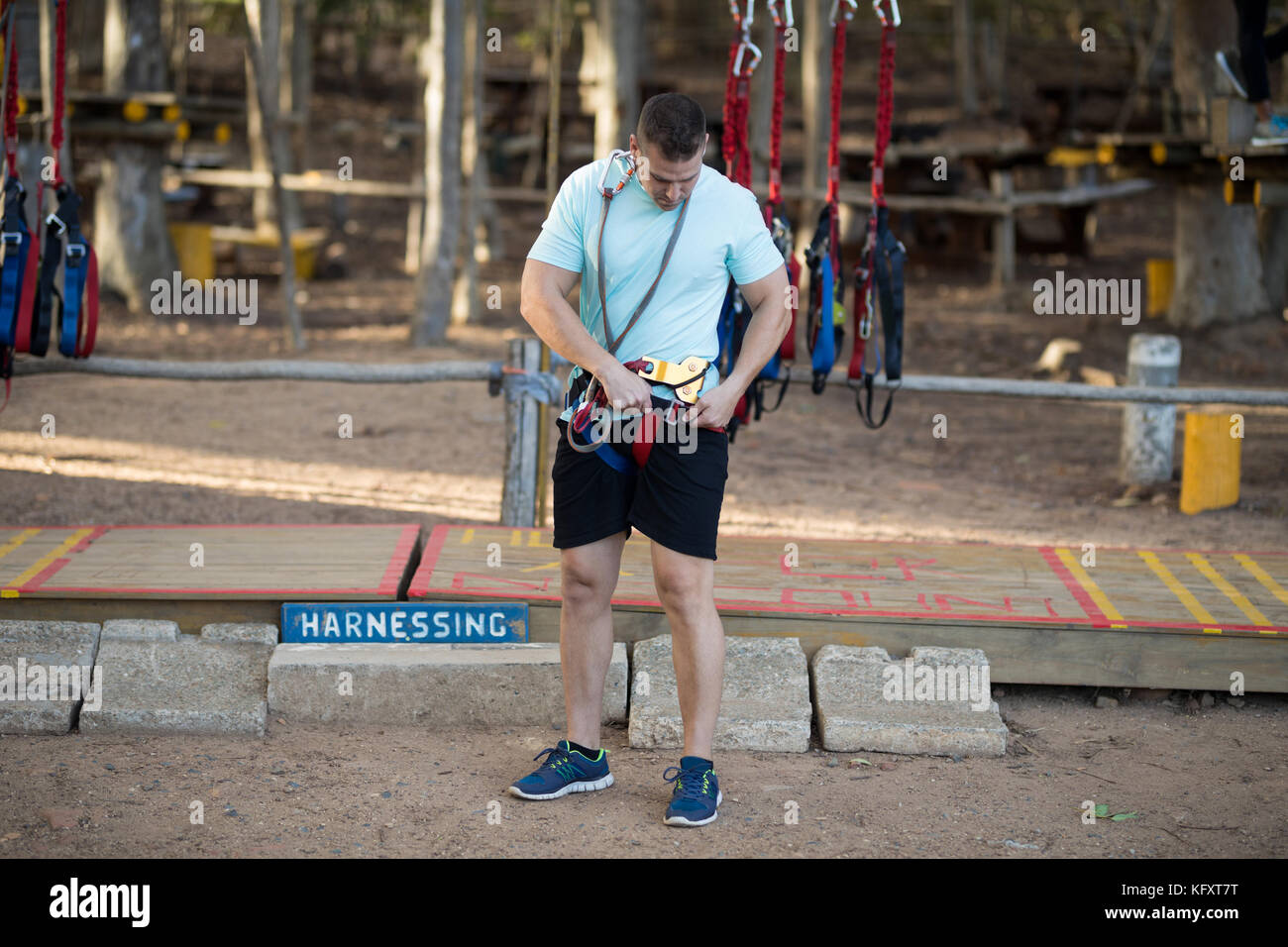Wearing Harness High Resolution Stock Photography and Images - Alamy