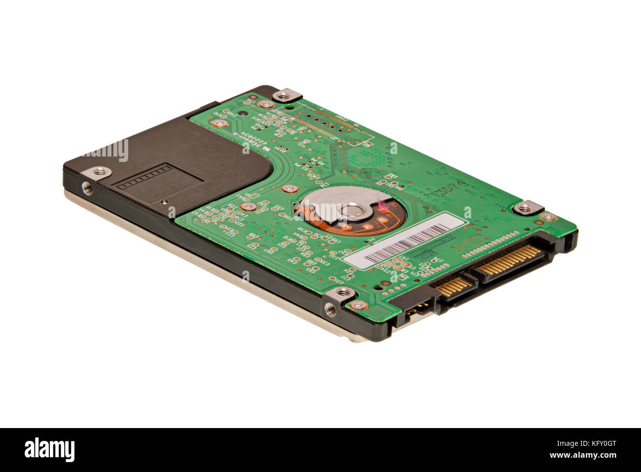 Hardisk for notebook isolated on a white background Stock Photo - Alamy