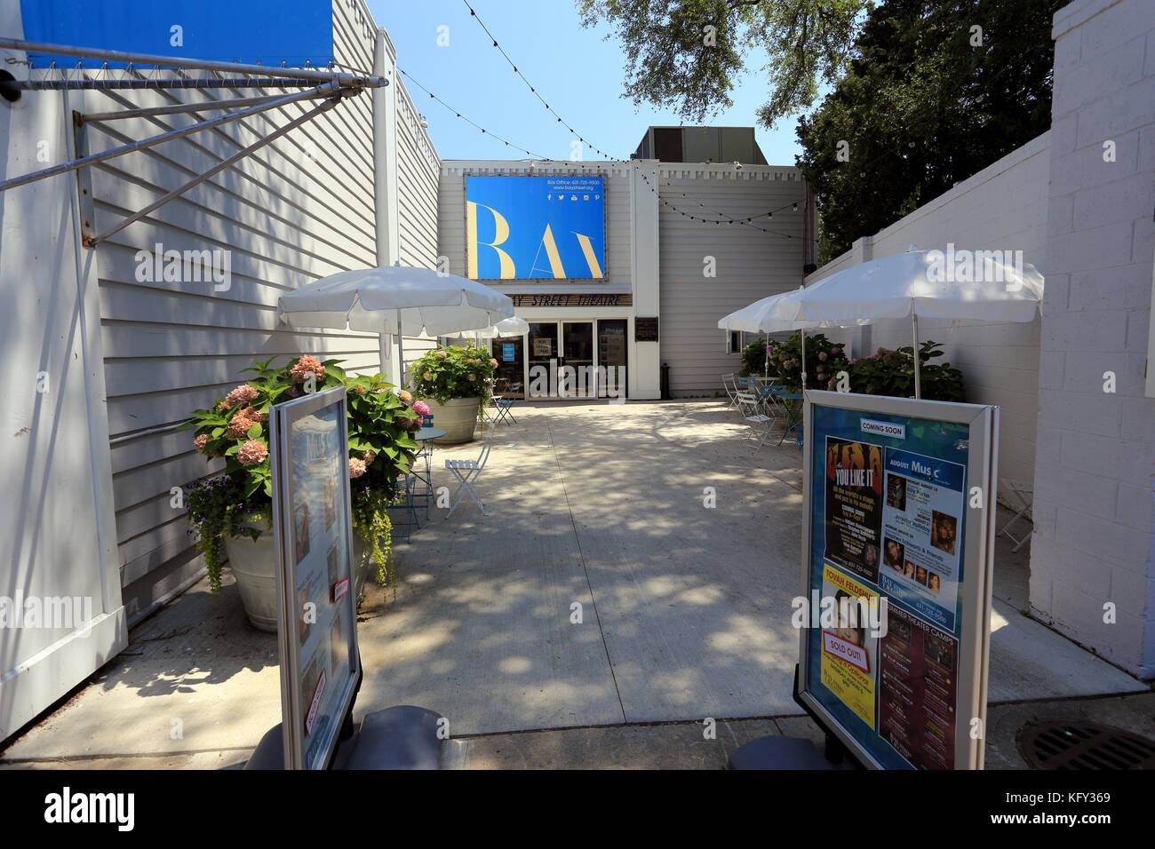 Bay Street Theater Sag Harbor Long Island New York Stock Photo Alamy