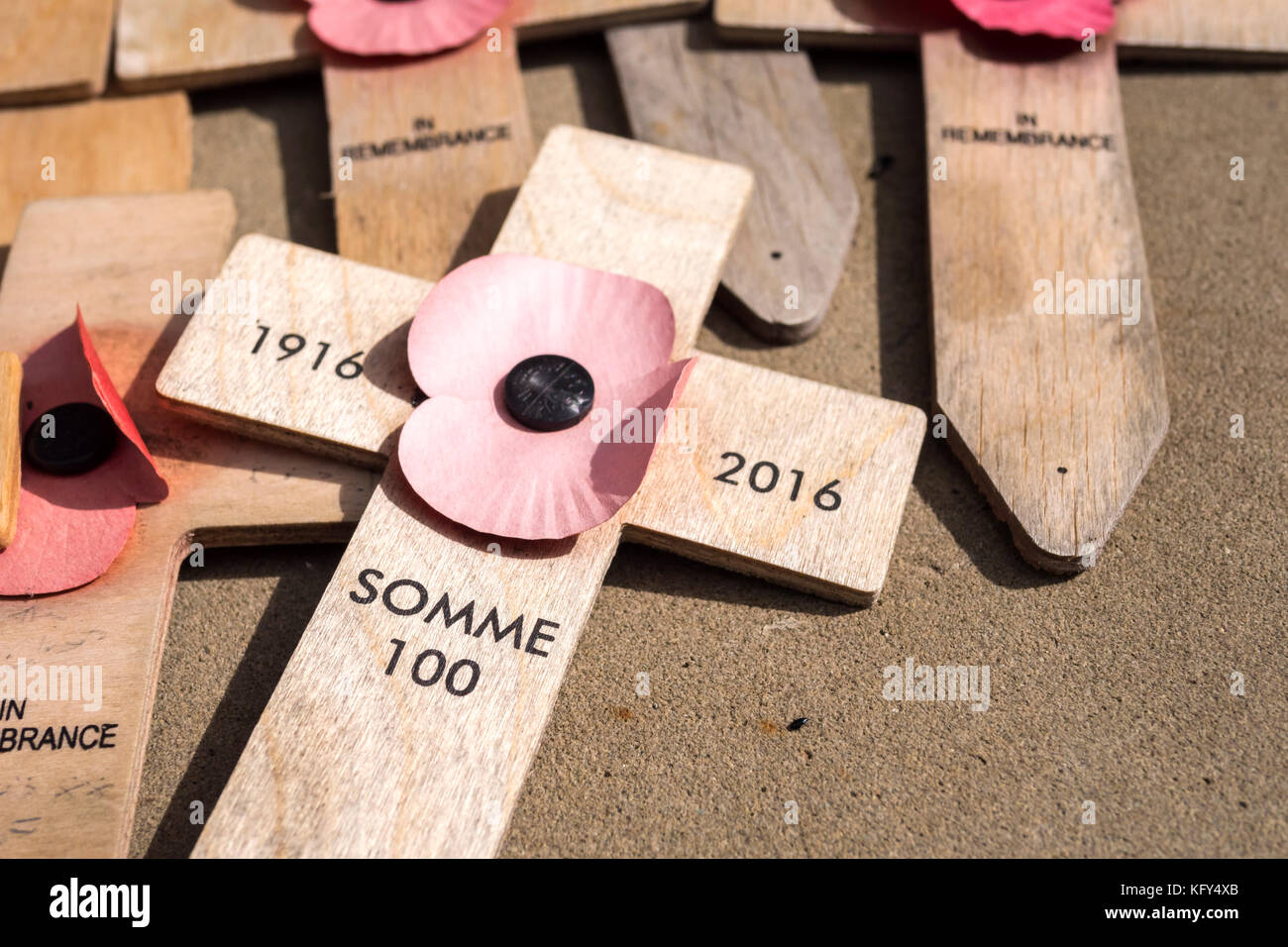 Remembering the Great War Stock Photo