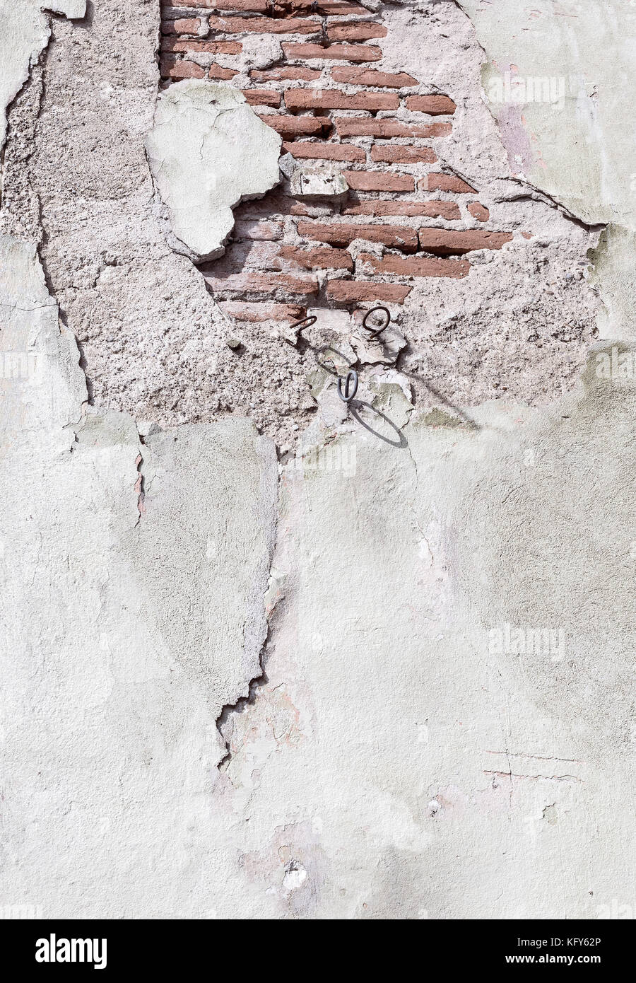 Brick,concrete weathered grunge wall background Stock Photo - Alamy