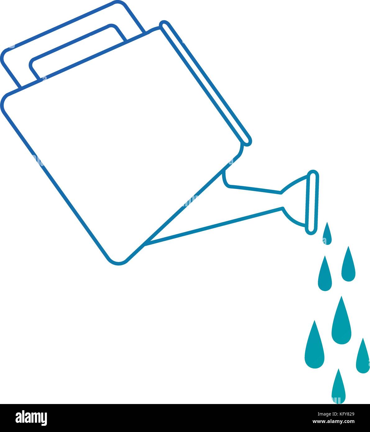 garden sprinkler isolated icon vector illustration design Stock Vector ...