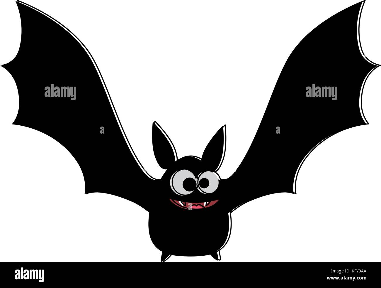 vampire black flying icon vector illustration design Stock Vector Image ...