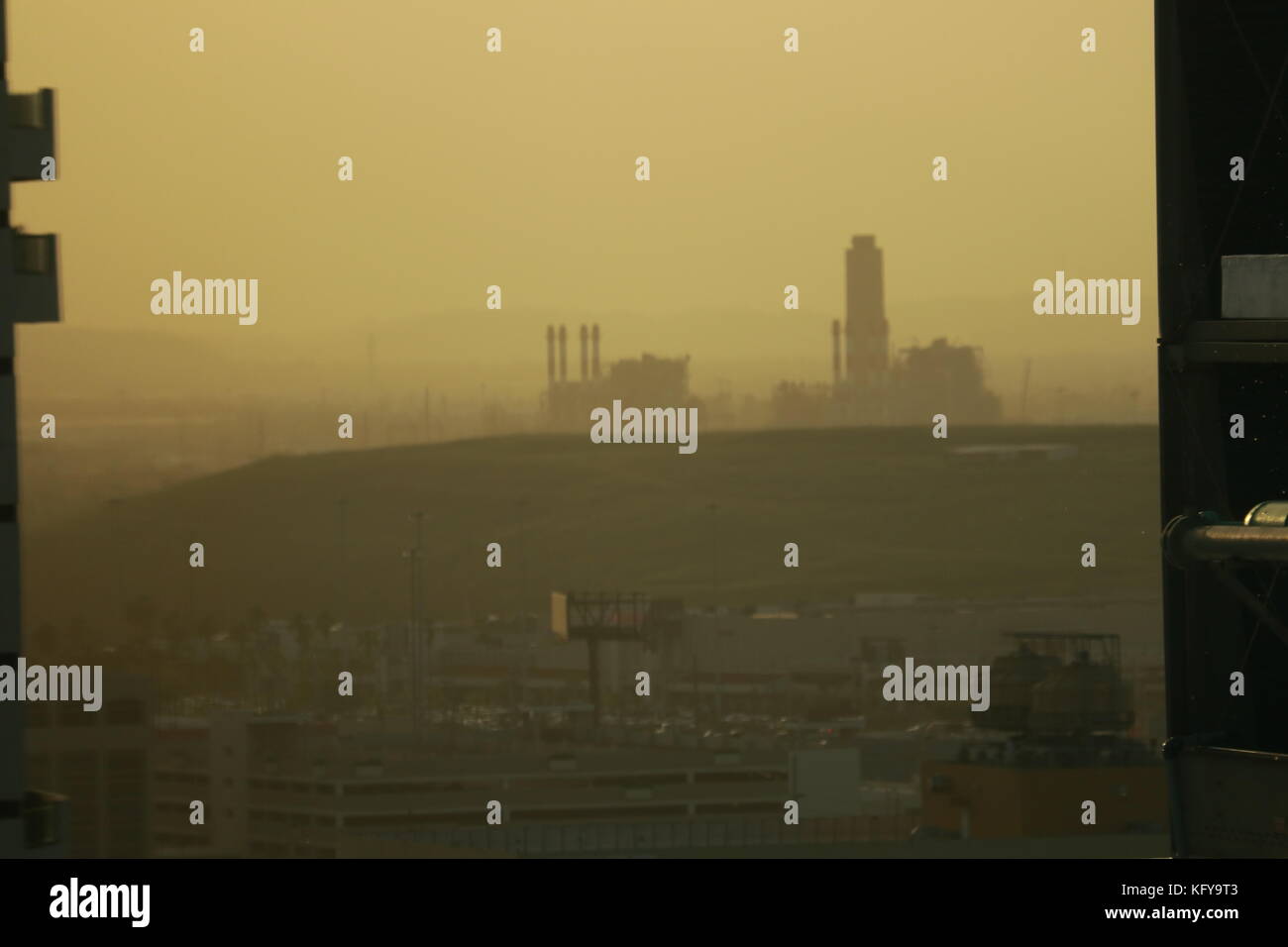 Puerto Rico Smog Stock Photo Alamy