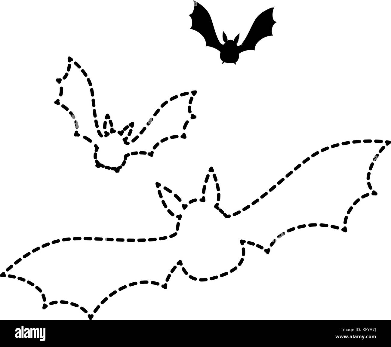 vampires black flying icon vector illustration design Stock Vector ...