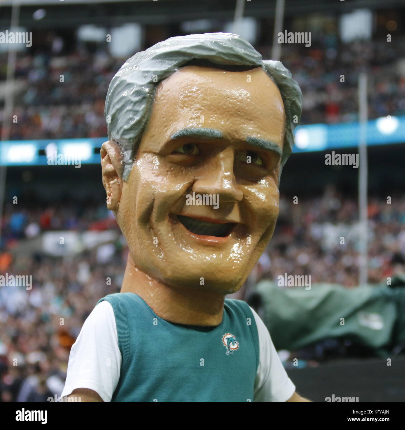 NFL New Orleans Vs Miami Dolphins game held at Wembley Station in ...