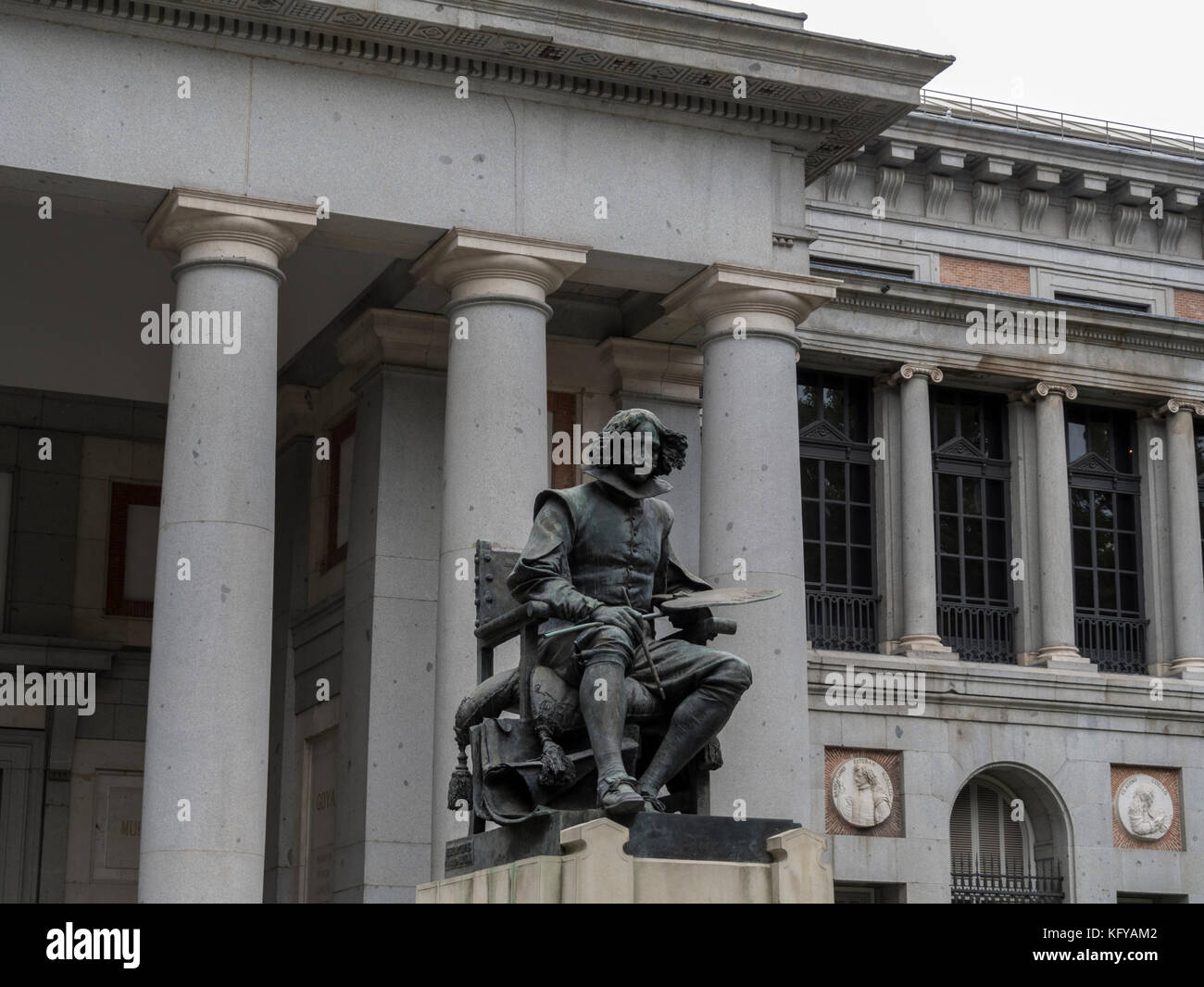 Velázquez sculpture in El Prado museum. Madrid, Spain Stock Photo Alamy