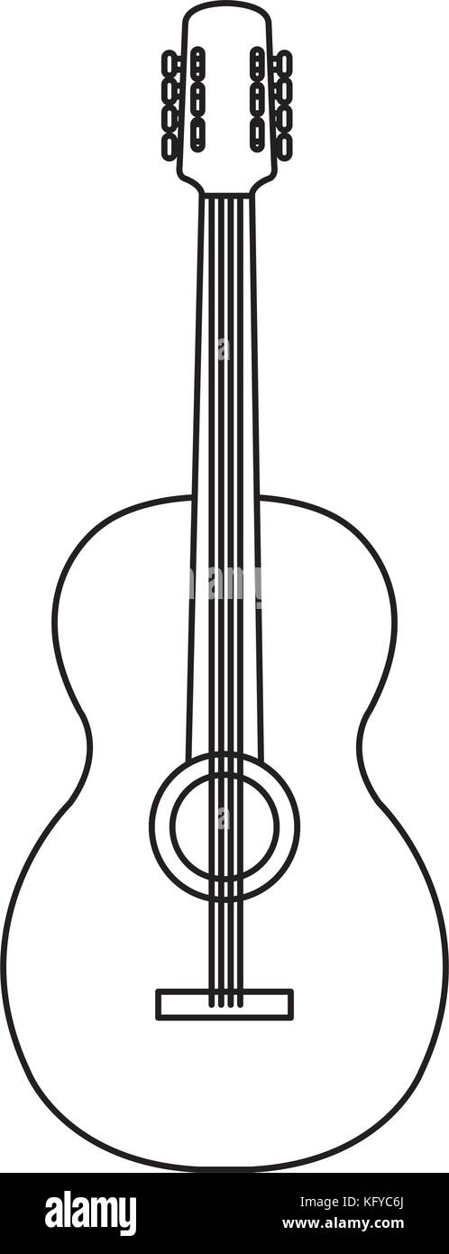guitar instrument isolated icon Stock Vector Image & Art - Alamy