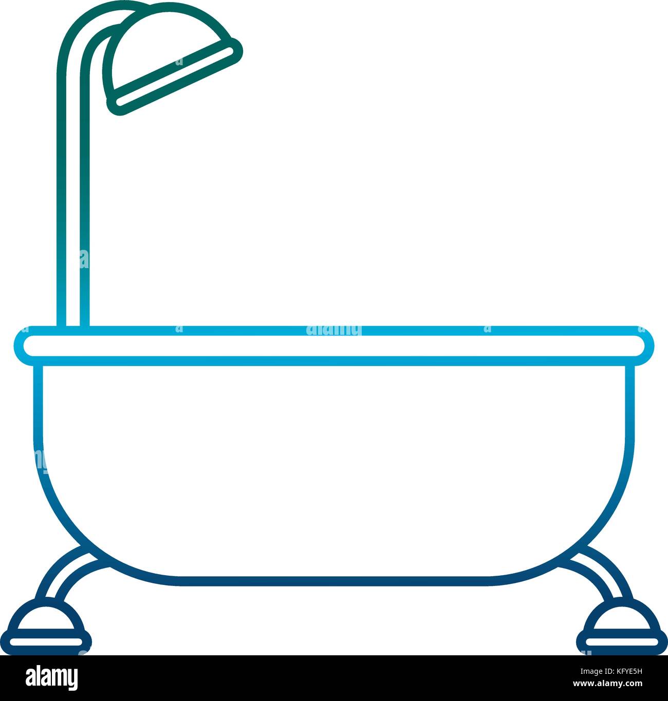 bathtub icon image Stock Vector Image & Art - Alamy