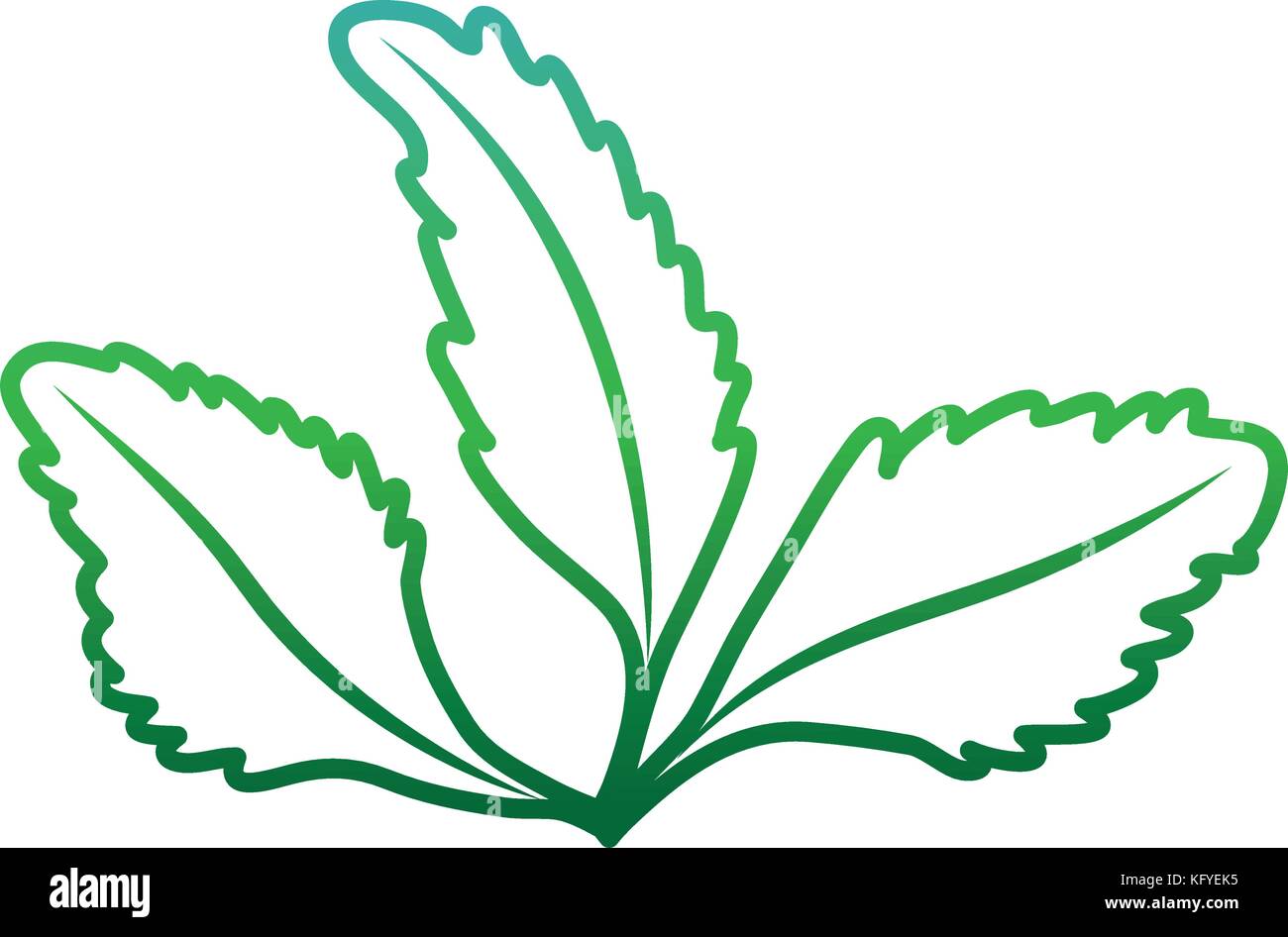 leaves icon image Stock Vector Image & Art - Alamy