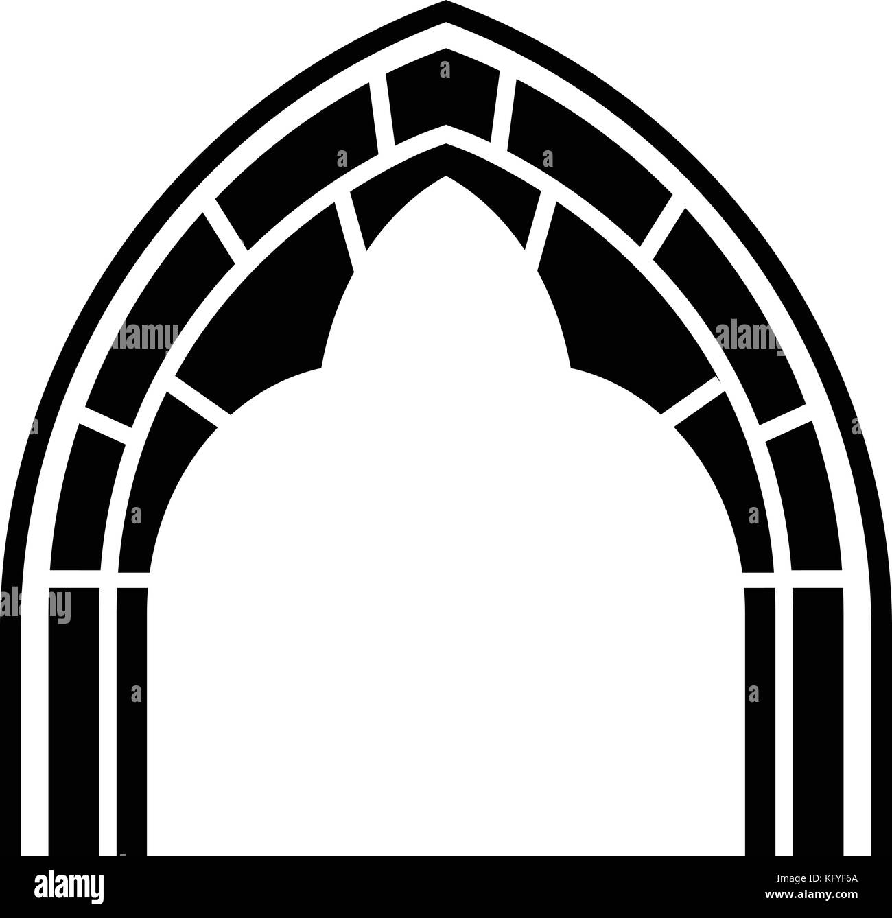 Construction arch icon, simple style Stock Vector Image & Art - Alamy