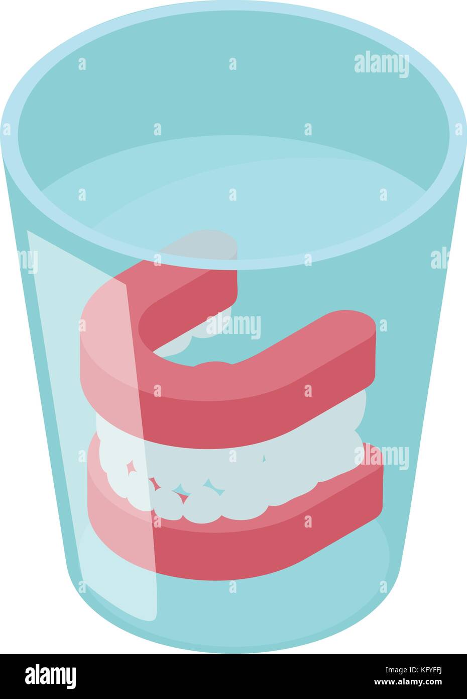 False jaw icon, isometric 3d style Stock Vector Image & Art - Alamy