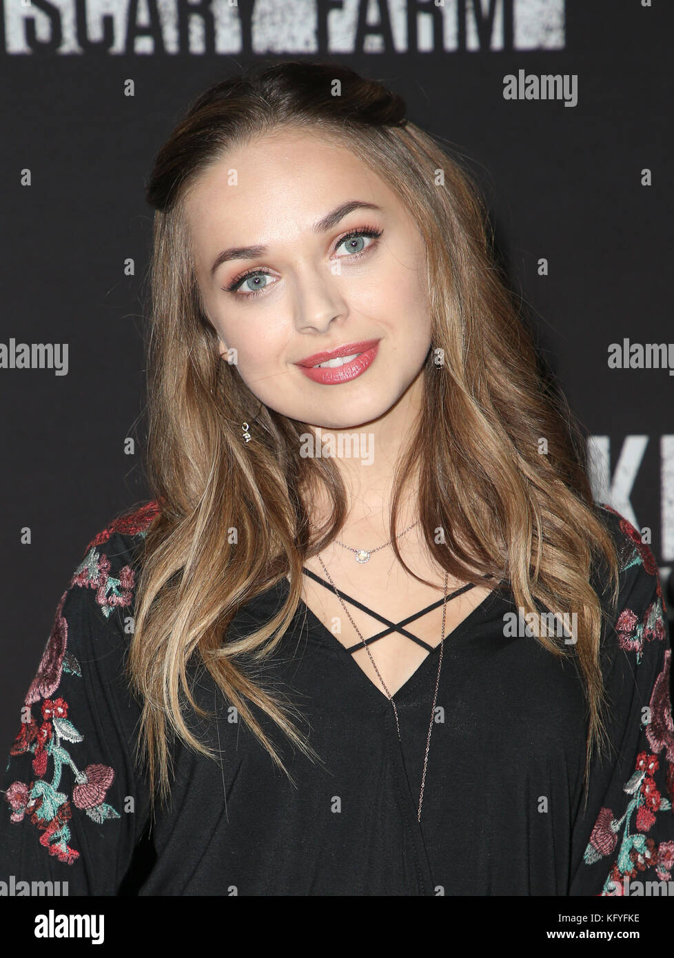 Knott's Scary Farm and Instagram's celebrity night - Arrivals Featuring