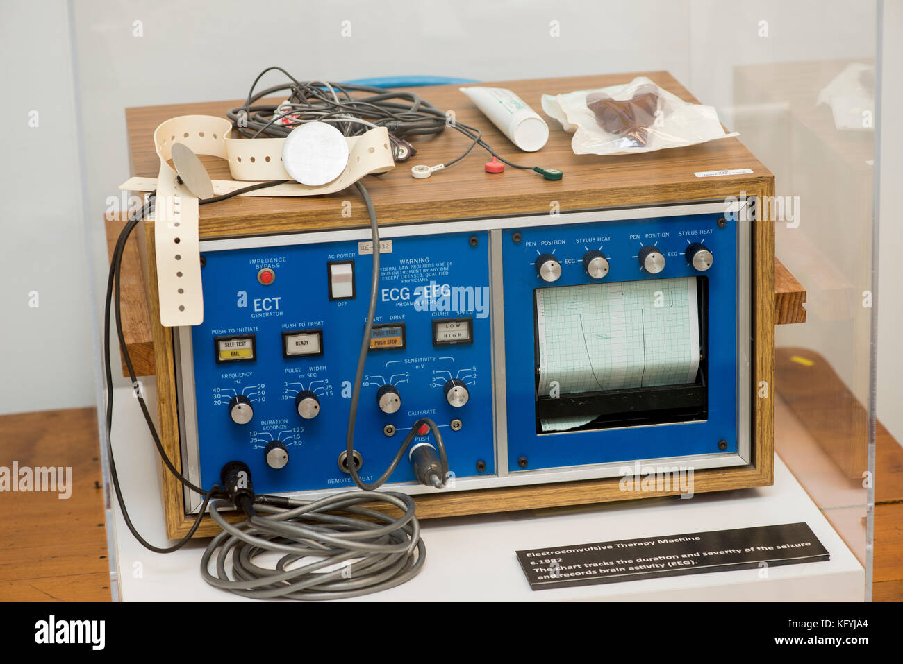 electroconvulsive therapy machine • Museum of Health Care at Kingston