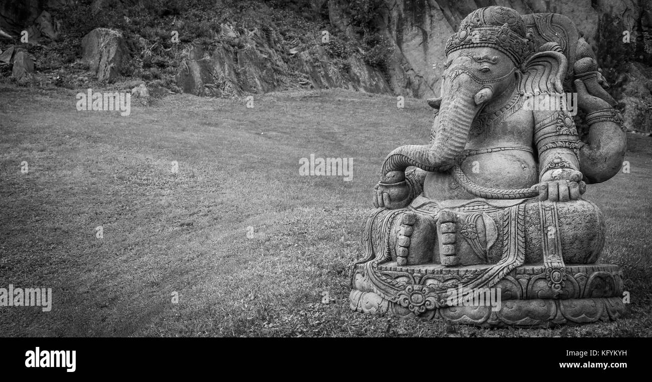 Ganesha diwali Black and White Stock Photos & Images - Alamy