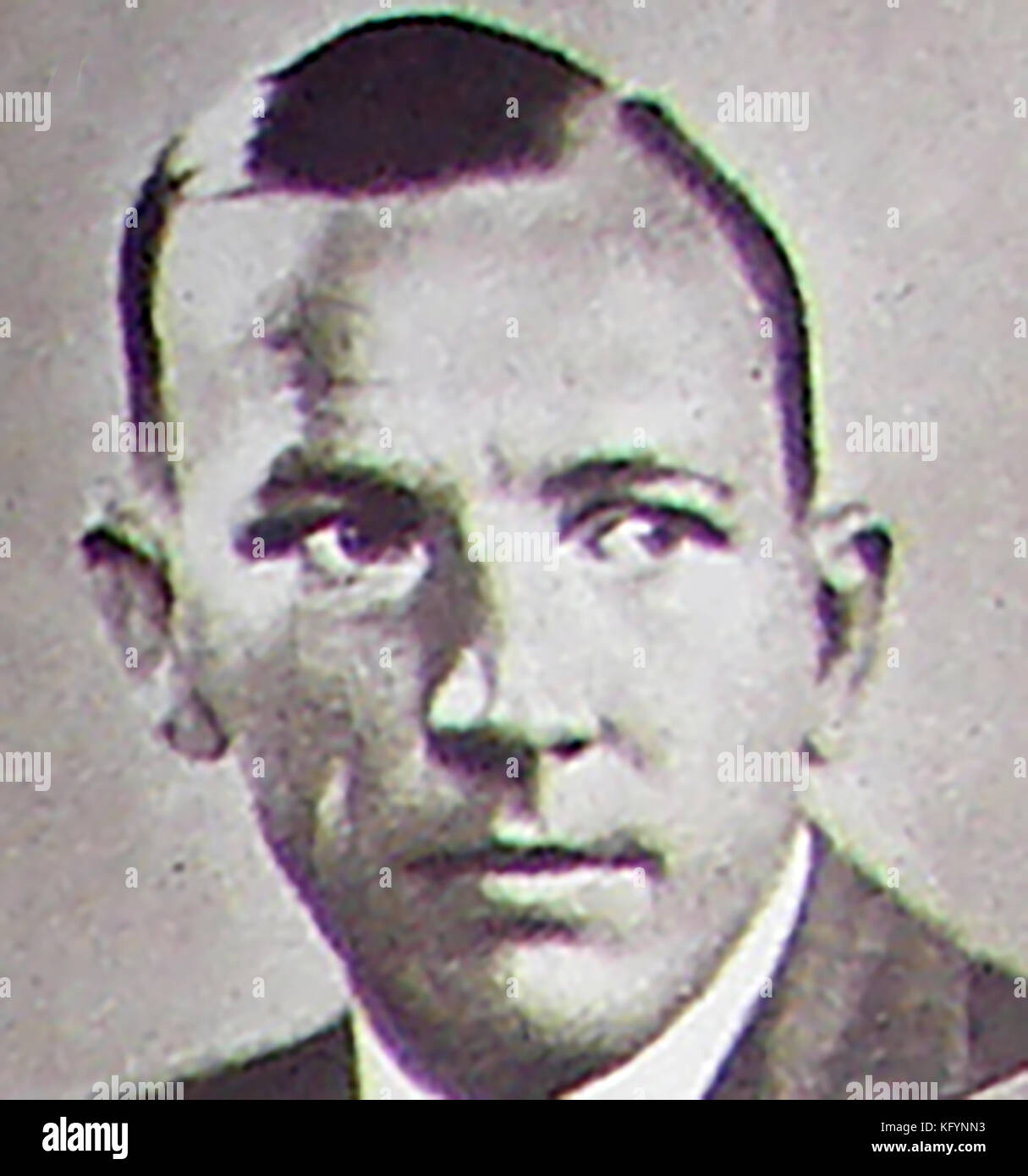 Portrait of Noel Coward, (Sir Noel Pierce Coward) flamboyant  composer, director, actor, playwright and singer. (e.g. 'Mad Dogs and Englishmen'. Stock Photo