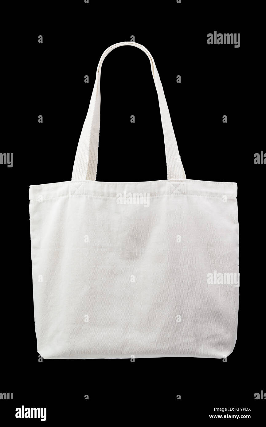 white cloth bag