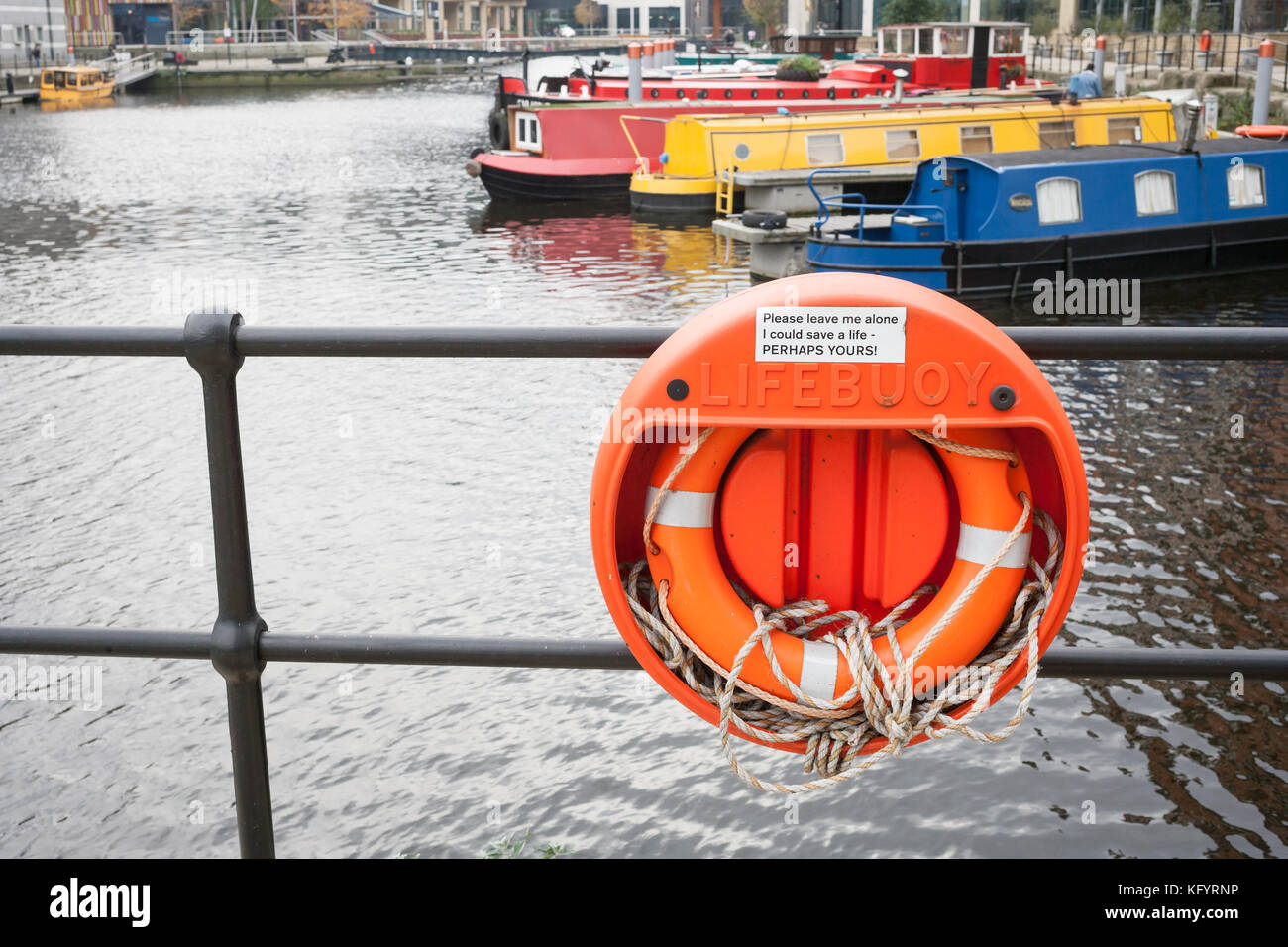 A view of Leeds Docks, a developing business and residential part of