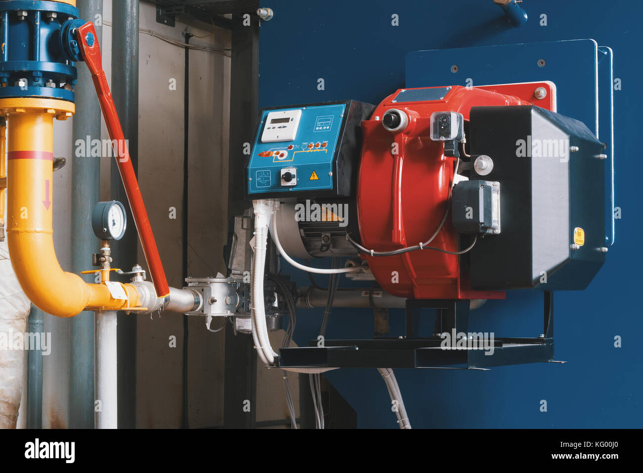 Industrial electric engine chemistry industry Stock Photo Alamy