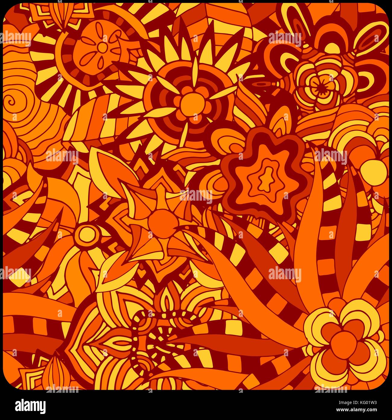 Abstract ethnic pattern cards set. Vector illustration Stock Vector ...
