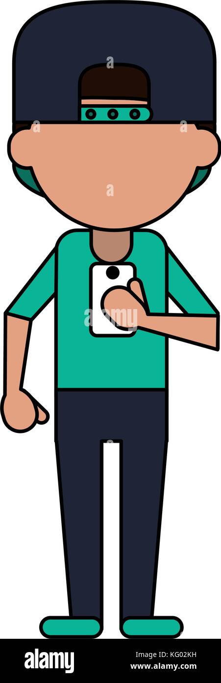 person using phone icon image Stock Vector Image & Art - Alamy