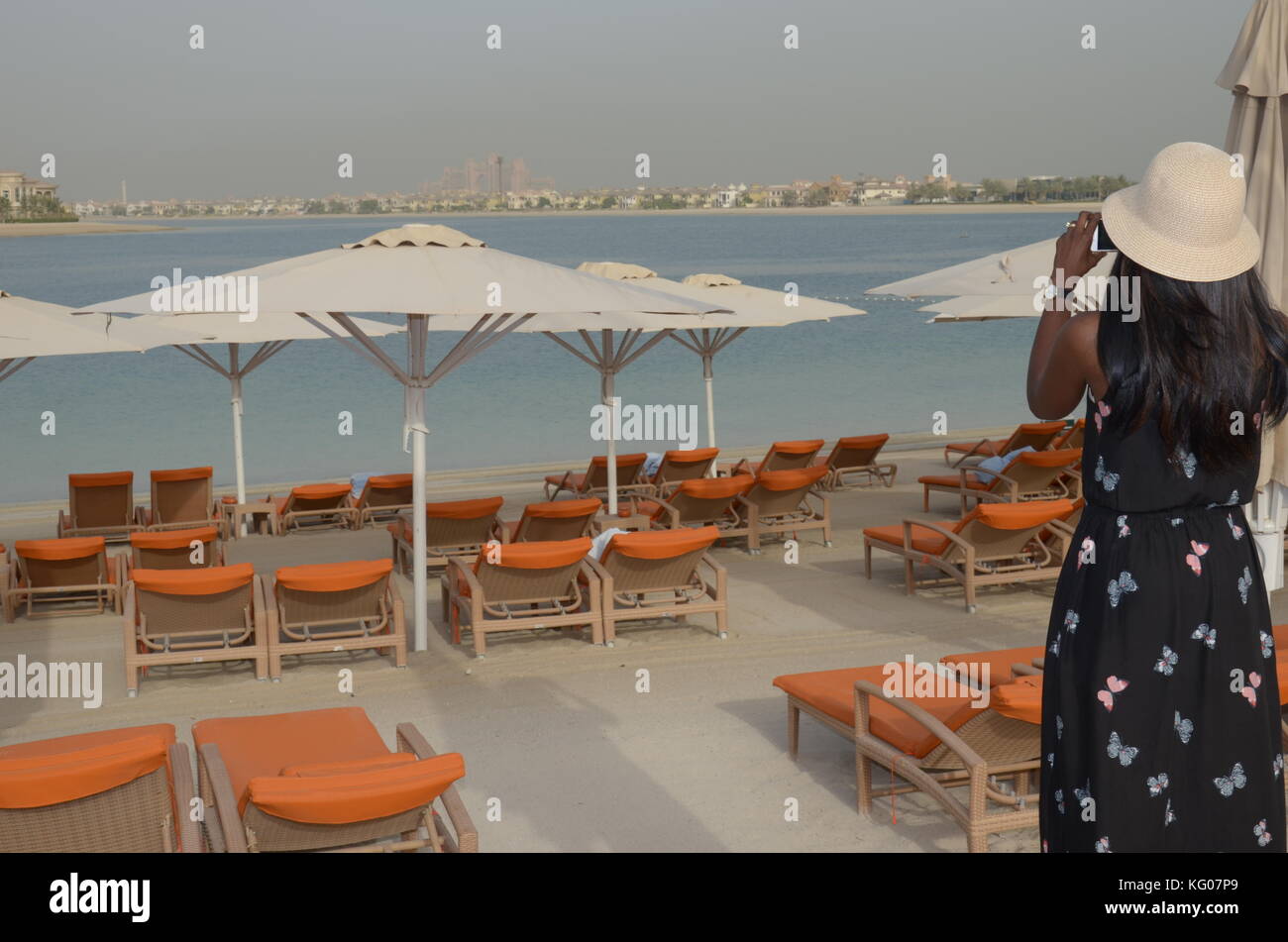 Dubai Beach Woman High Resolution Stock Photography and Images Alamy