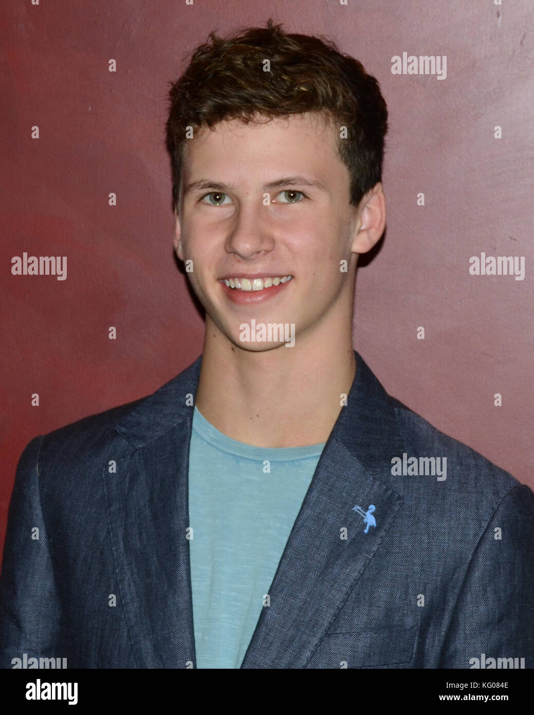 Ryan Sadowsky attends a private screening of 'Rock, Paper, Dead' at the Arclight Cinemas in Hollywood on October 31, 2017. Stock Photo