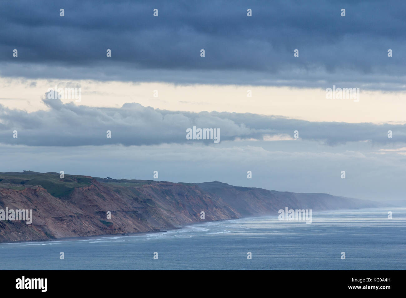 Manukau Heads as seen from the Omanawanui Track near Auckland, New