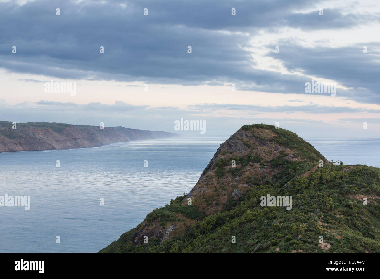 Manukau Heads as seen from the Omanawanui Track near Auckland, New