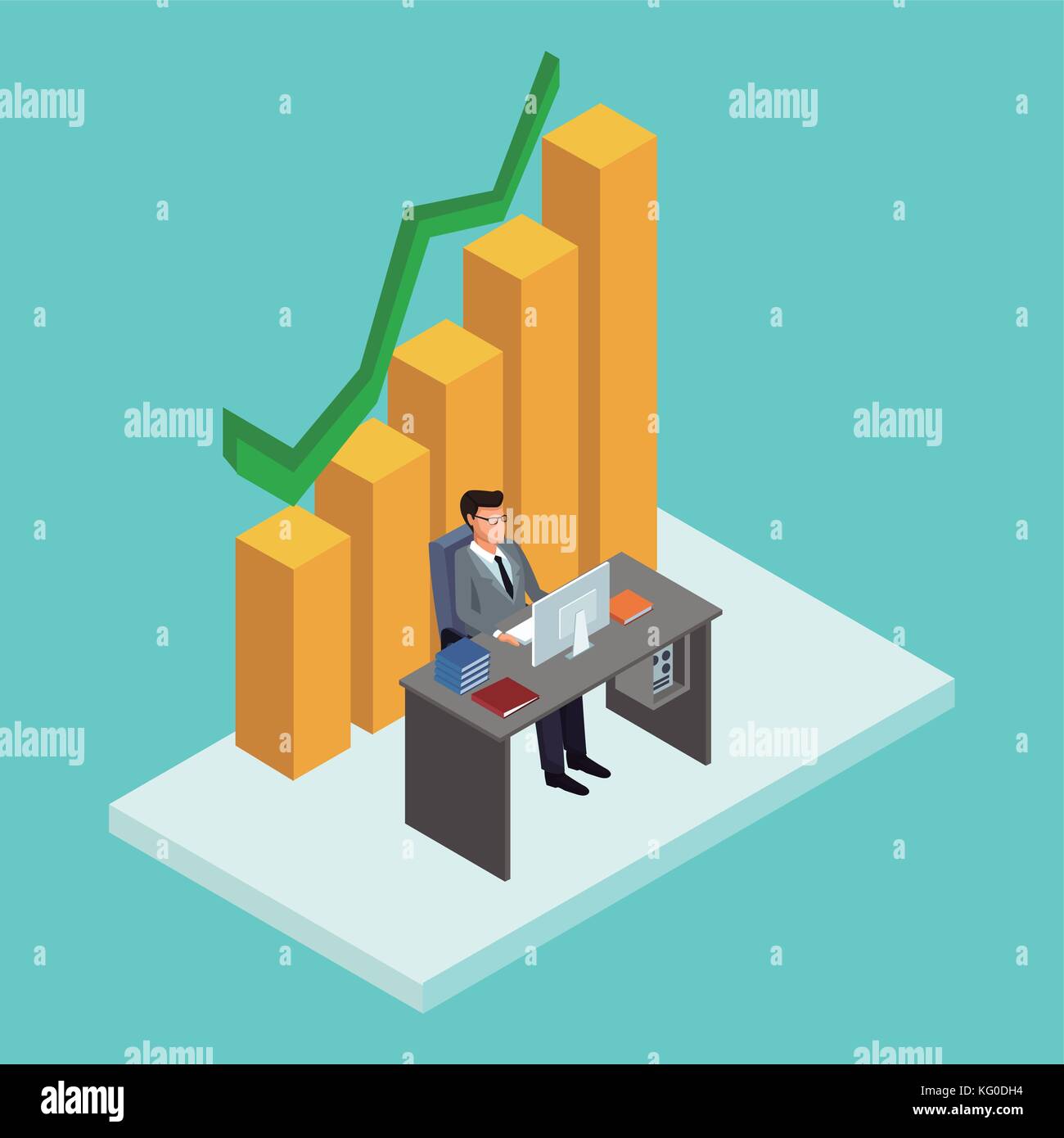 Isometric business avatars Stock Vector Image & Art - Alamy