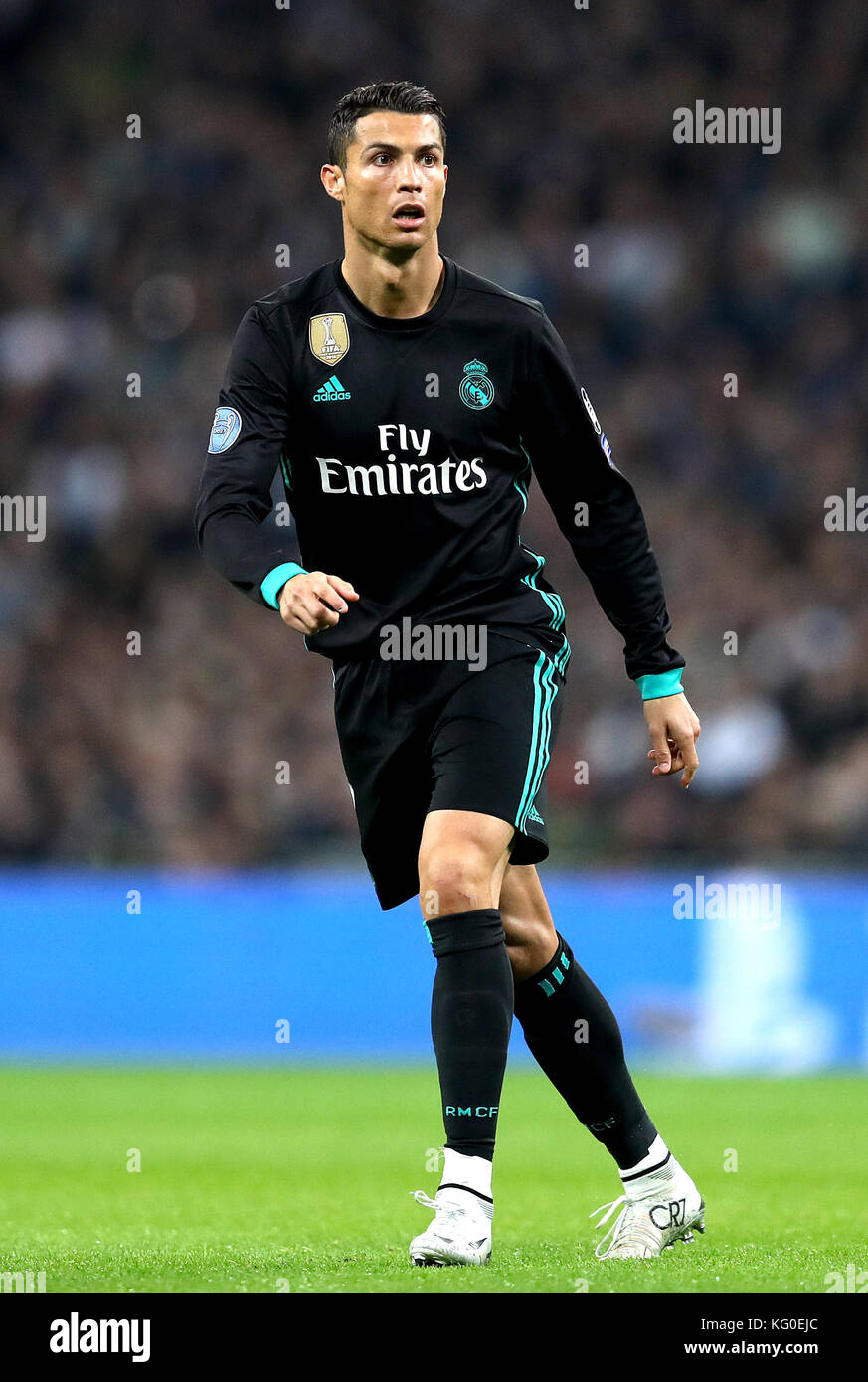 Cristiano Ronaldo sticking his tongue at the line up on Make a GIF