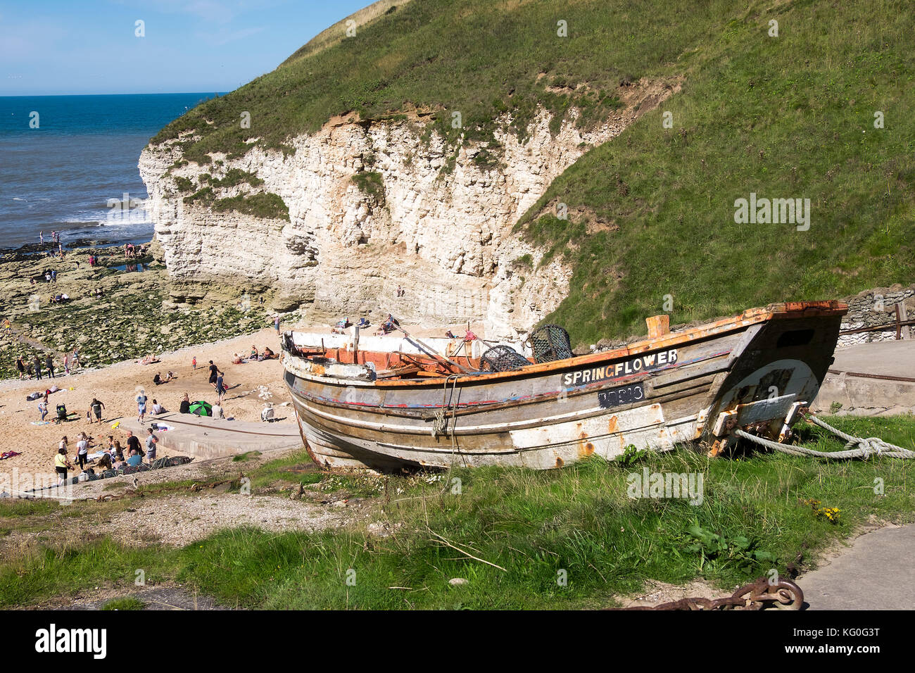 Views of Flamborough Head, Yorkshire,Uk Stock Photo Alamy