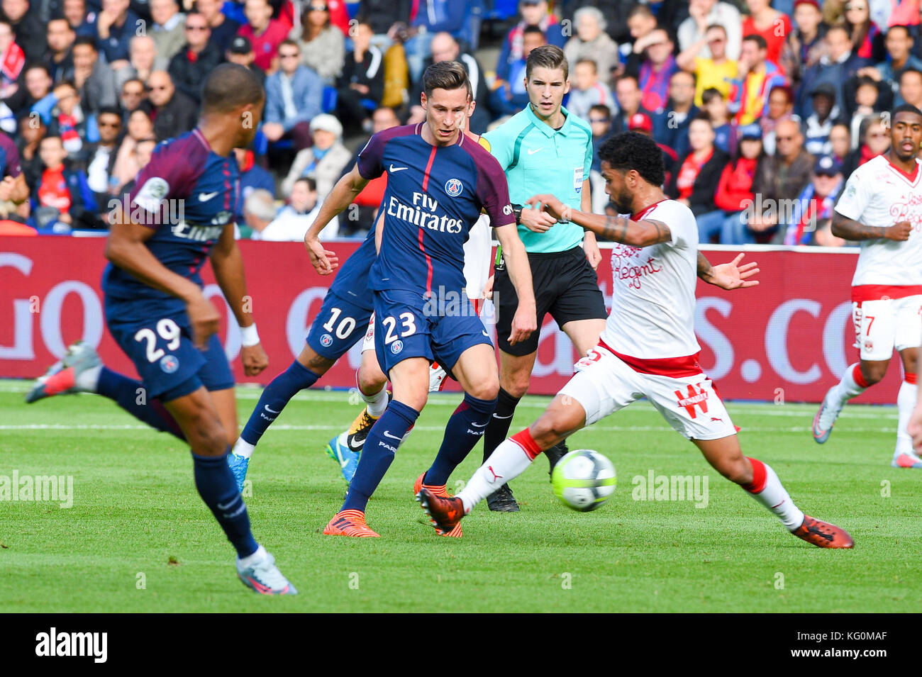 Paris Saint Germain Psg Vs Fc Girondins De Bordeaux At Parc Des Stock Photo Alamy