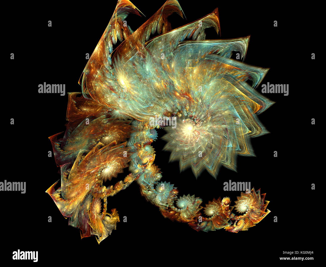Beautiful decoration is a computer generated image for elegant ...