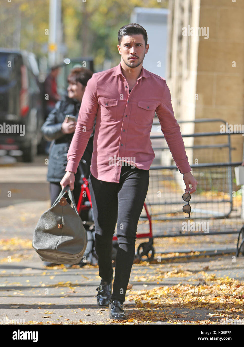 Brad Howard outside ITV Studios Featuring Brad Howard Where London