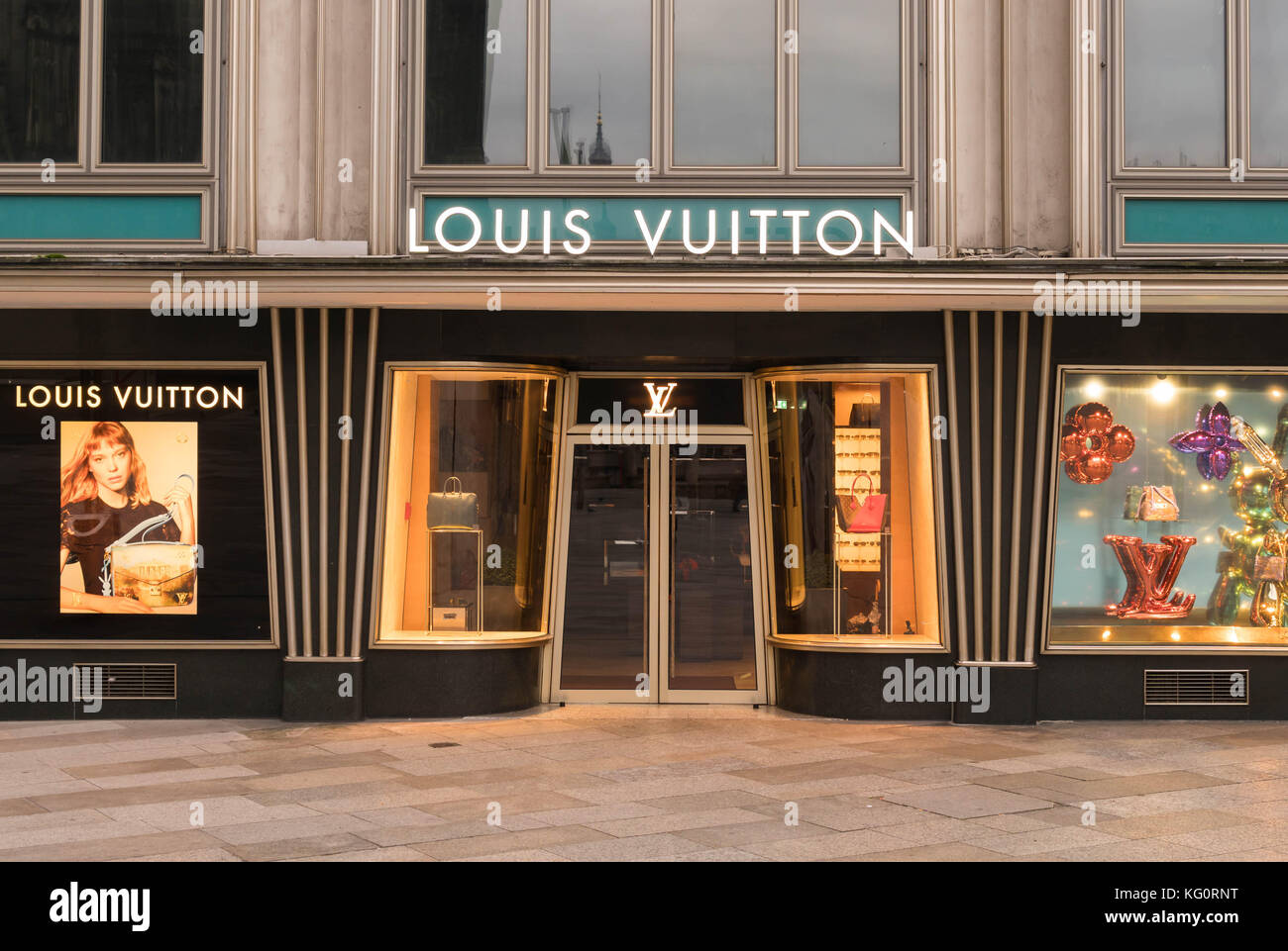 Cologne, Germany - October 29, 2017: Louis Vuitton Shop Logo Stock Photo: 164746452 - Alamy