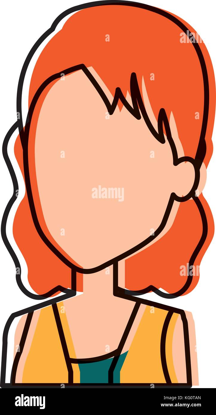 beautiful woman avatar character Stock Vector Image & Art - Alamy