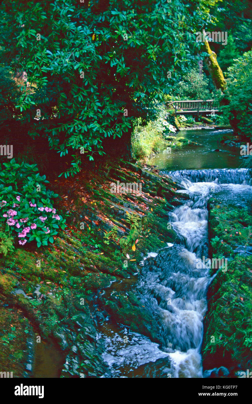 Bodnant Gardens,Conwy,Wales Stock Photo