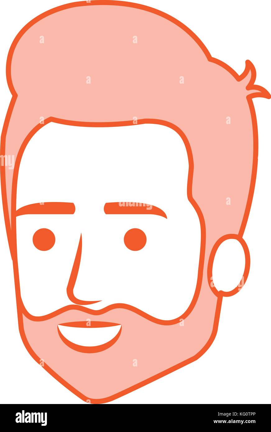 young man head avatar character Stock Vector Image & Art - Alamy