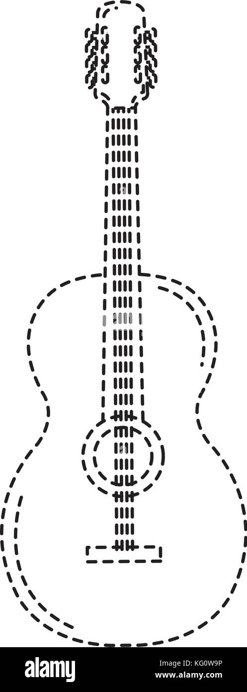 guitar instrument isolated icon Stock Vector Image & Art - Alamy