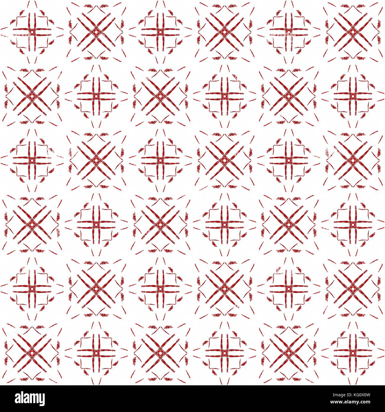 Large Pattern Fragmentation Seamless abstract black red texture fractal patterns on white ...