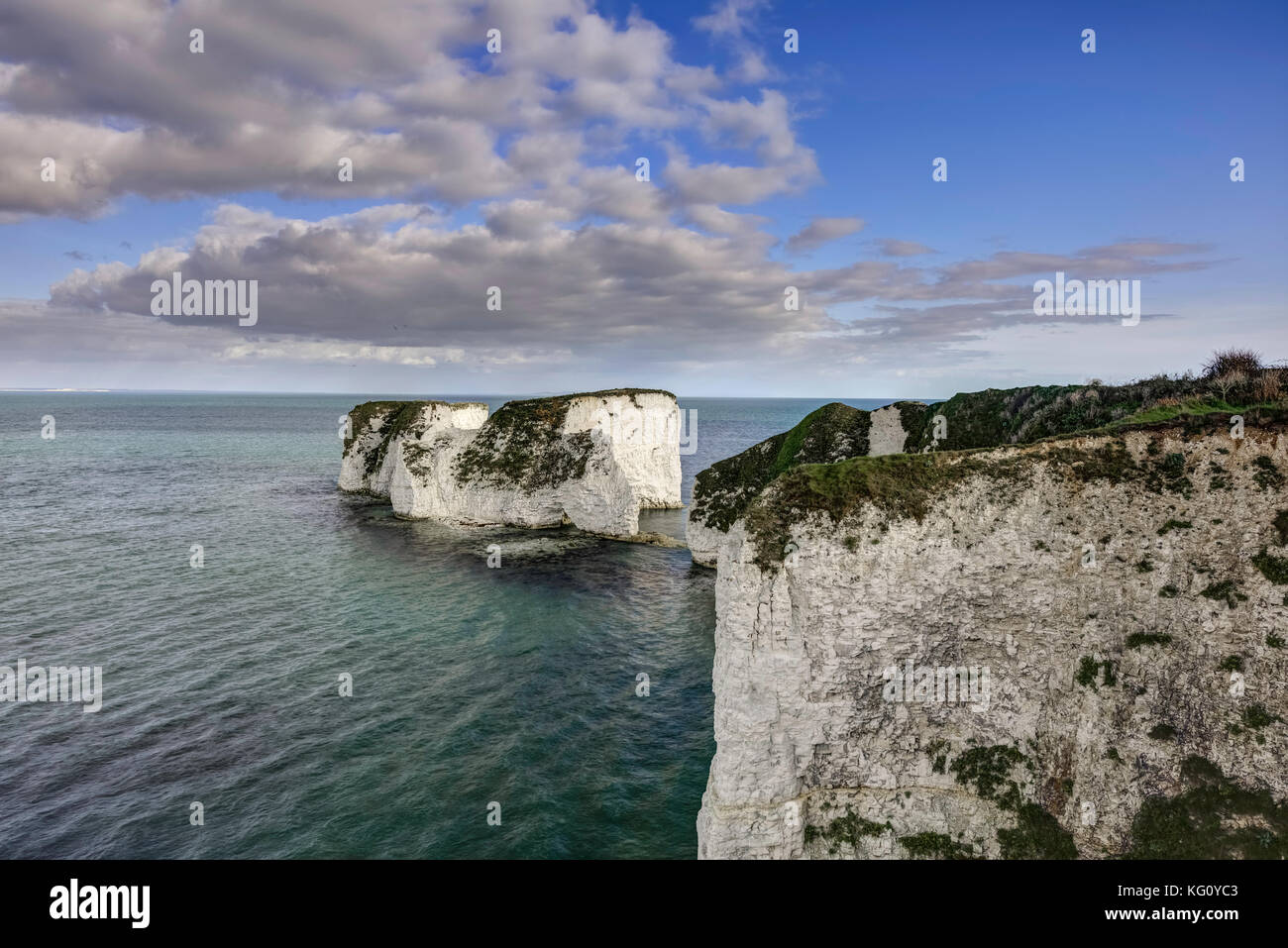 Old Harry Rocks, Jurassic Coast, Dorset, England Stock Photo - Alamy